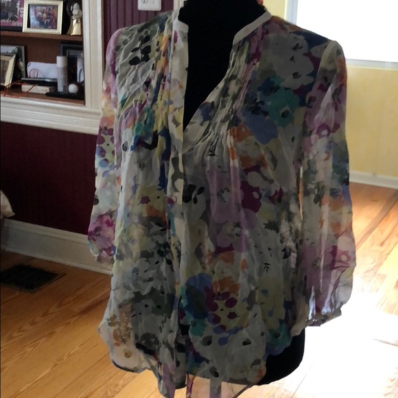 Colorful Loeil Fei blouse - Picture 2 of 6